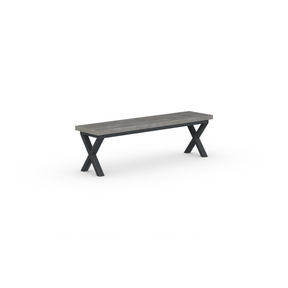 Shelby Bench - Crossed Leg