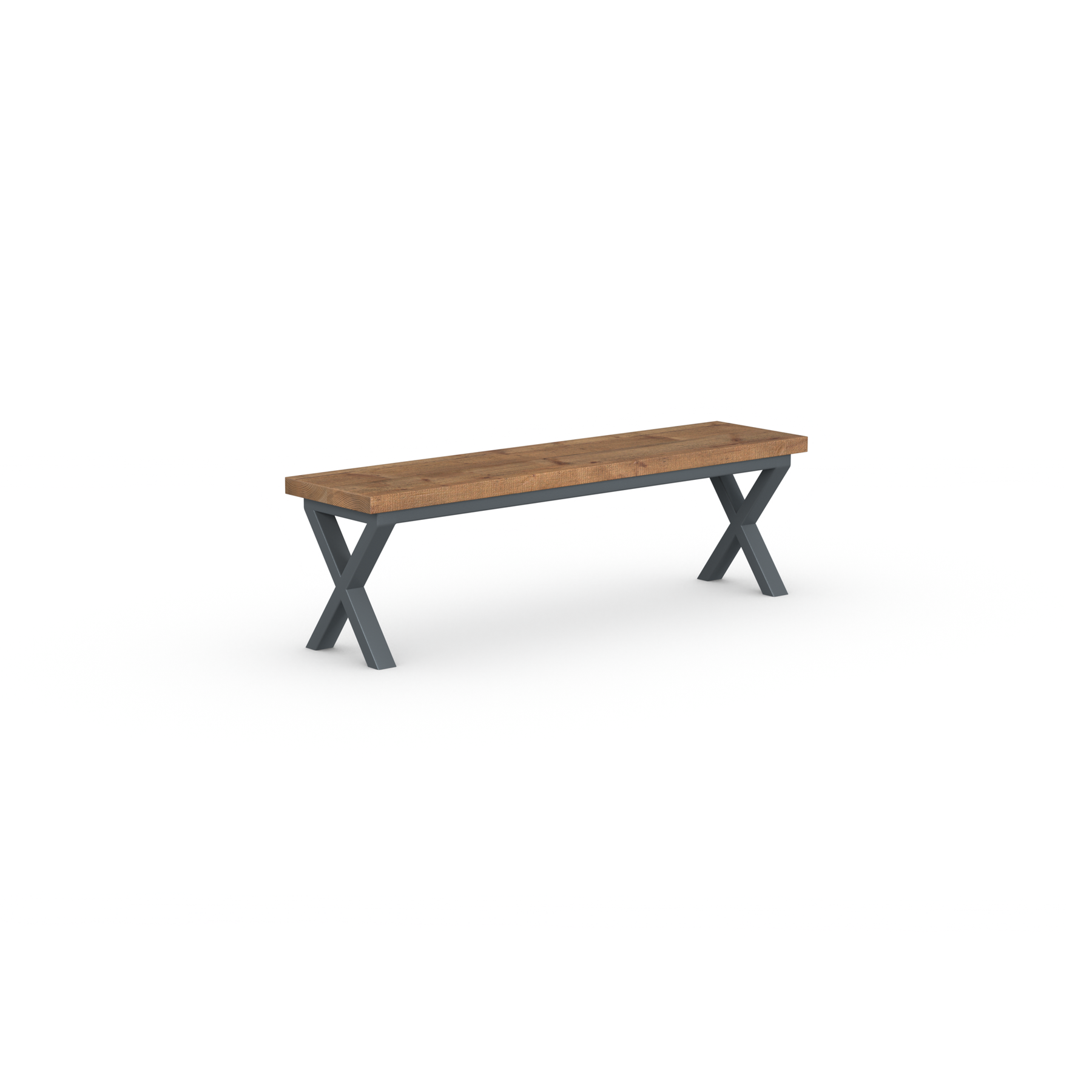 Shelby Bench - Crossed Leg