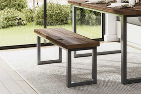 Shelby Bench - Square Leg
