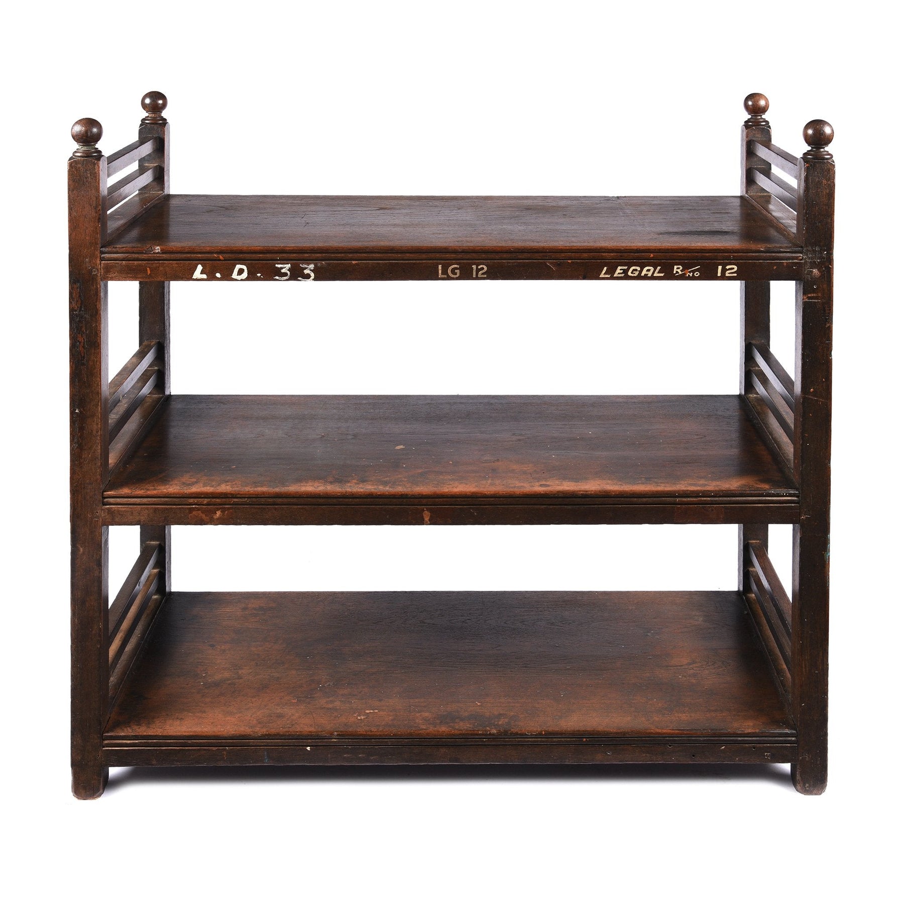 Indian Vintage Teak Shelf - Ca 1920