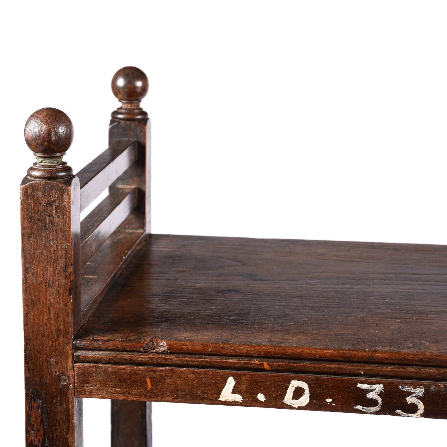 Indian Vintage Teak Shelf - Ca 1920