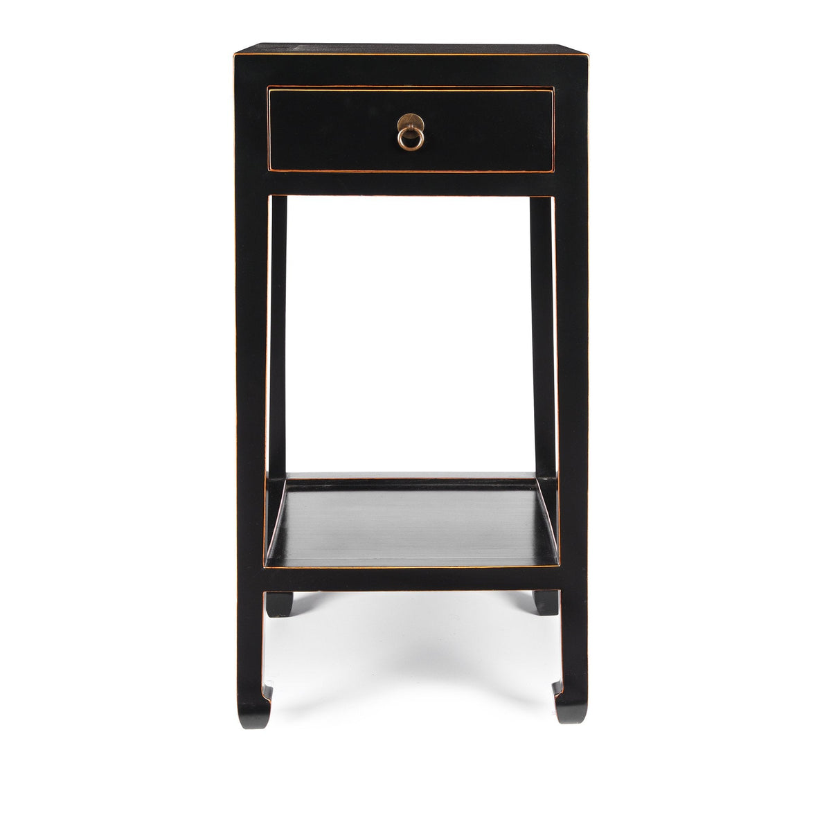 Black Lacquer Tea Table