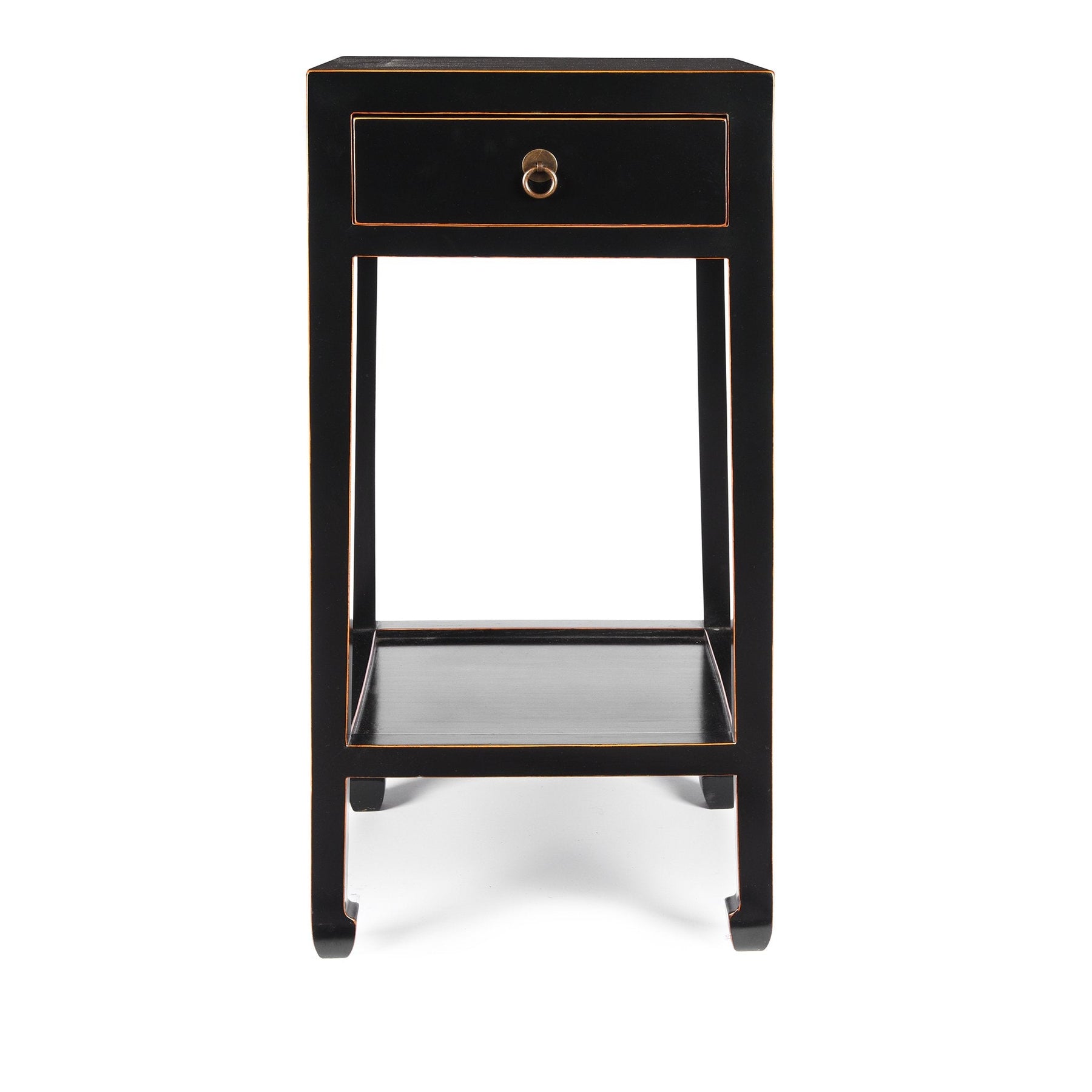 Black Lacquer Tea Table