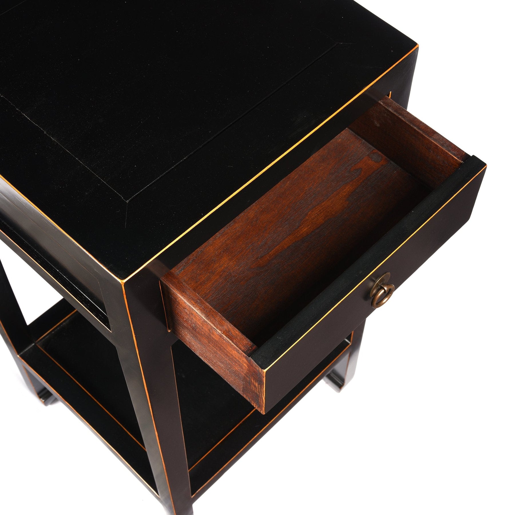 Black Lacquer Tea Table