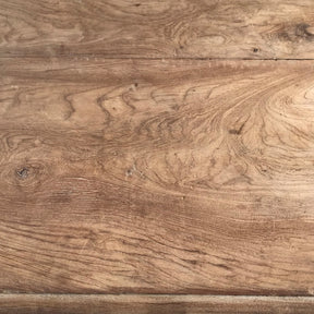 Bleached Teak Table Made From 19th Century Gujerati Carvings