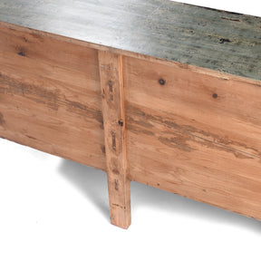 2 Door Painted Mongolian Sideboard - Ca 1920