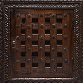 Carved Indian Sideboard Made From Old Reclaimed Teak