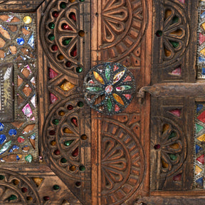 Carved Teak Damchiya Chest From Kutch - Ca 1920