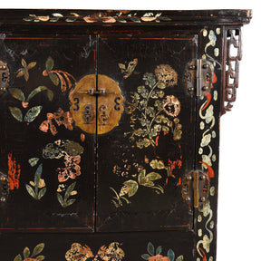 Chinese Black Lacquer Sideboard - 18th Century