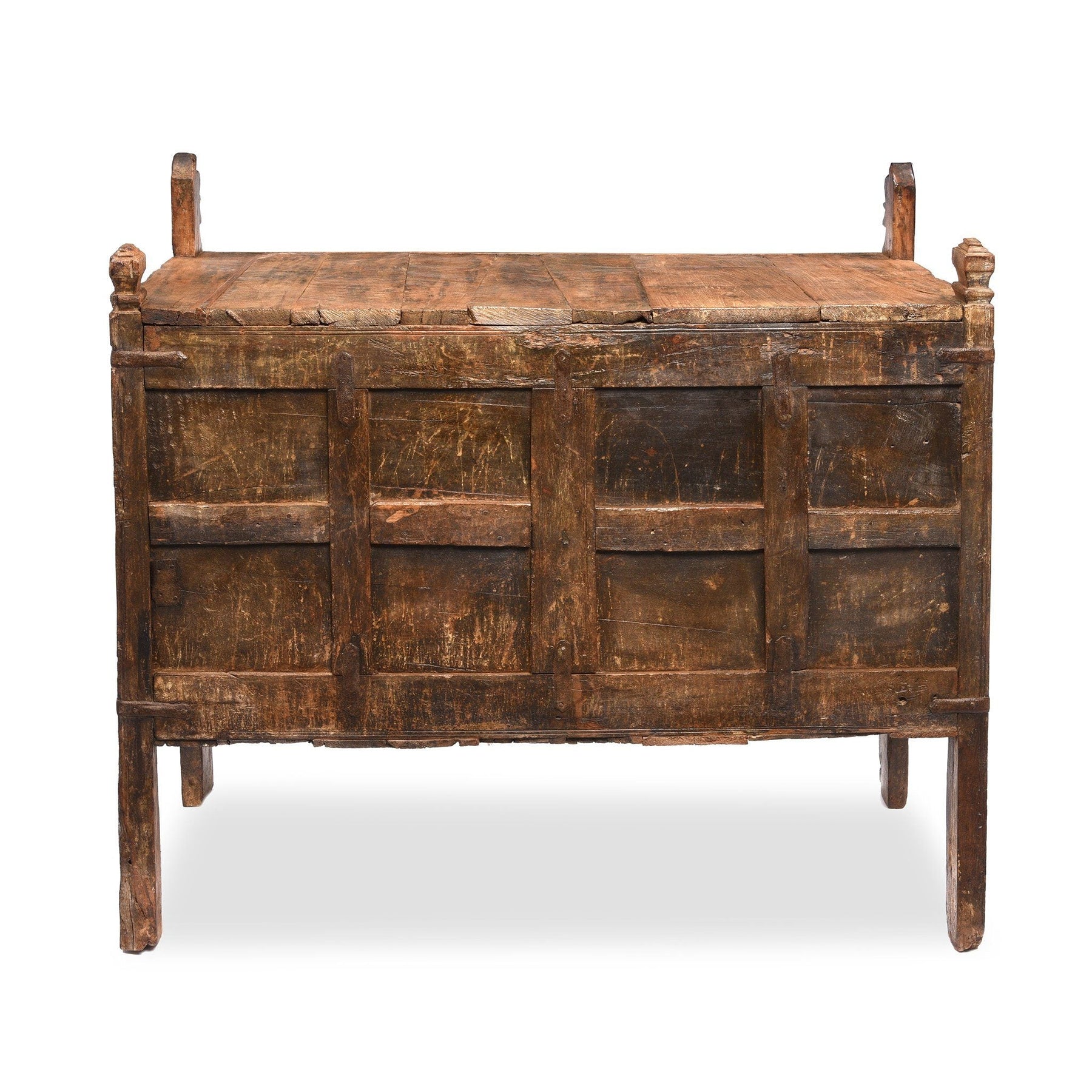 Indian "Damchiya" Dowry Chest From Kutch - 19thC