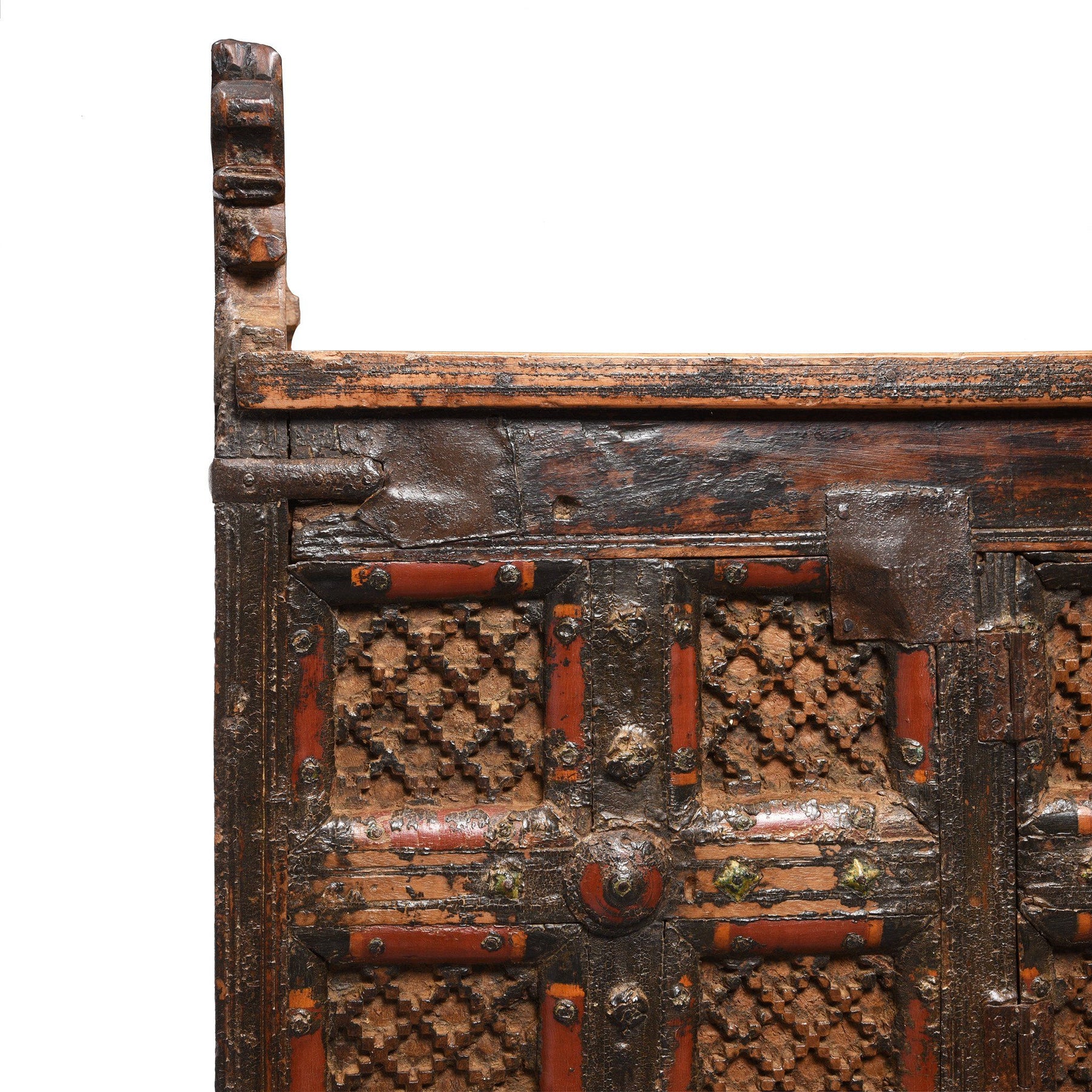 Indian "Damchiya" Dowry Chest From Kutch - 19thC