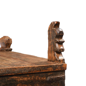 Indian "Damchiya" Dowry Chest From Kutch - 19thC