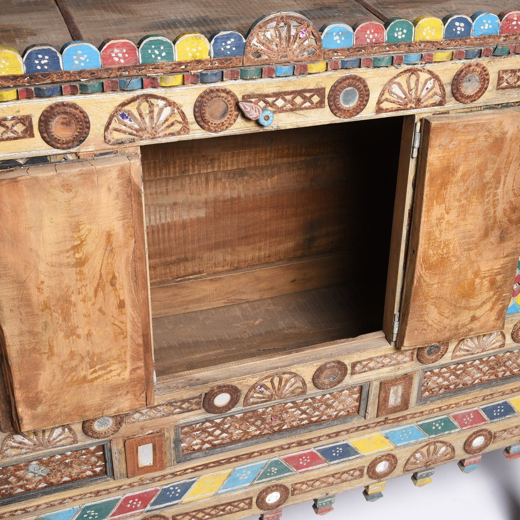 Indian "Damchiya" Dowry Chest From Kutch - Ca 1920