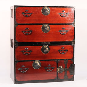 Isho Dansu clothing chest from Yonezawa - 19thC