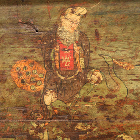Original Painted Lectern From Tibet