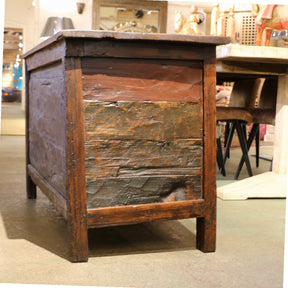 Original Painted Lectern From Tibet