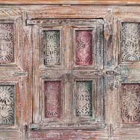 Painted Indian Dowry Chest "Damchiya" From Kutch - Early 20thC