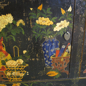 Painted Sideboard From Mongolia - 19thC