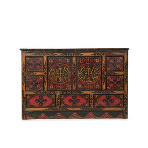 Painted Tibetan Altar Cabinet (Reproduction)