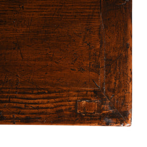 Red Lacquer Chinese Sideboard From Dongbei - Ca 1920