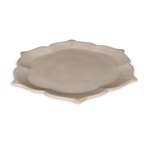 White Marble Plate From Rajasthan