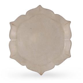 White Marble Plate From Rajasthan