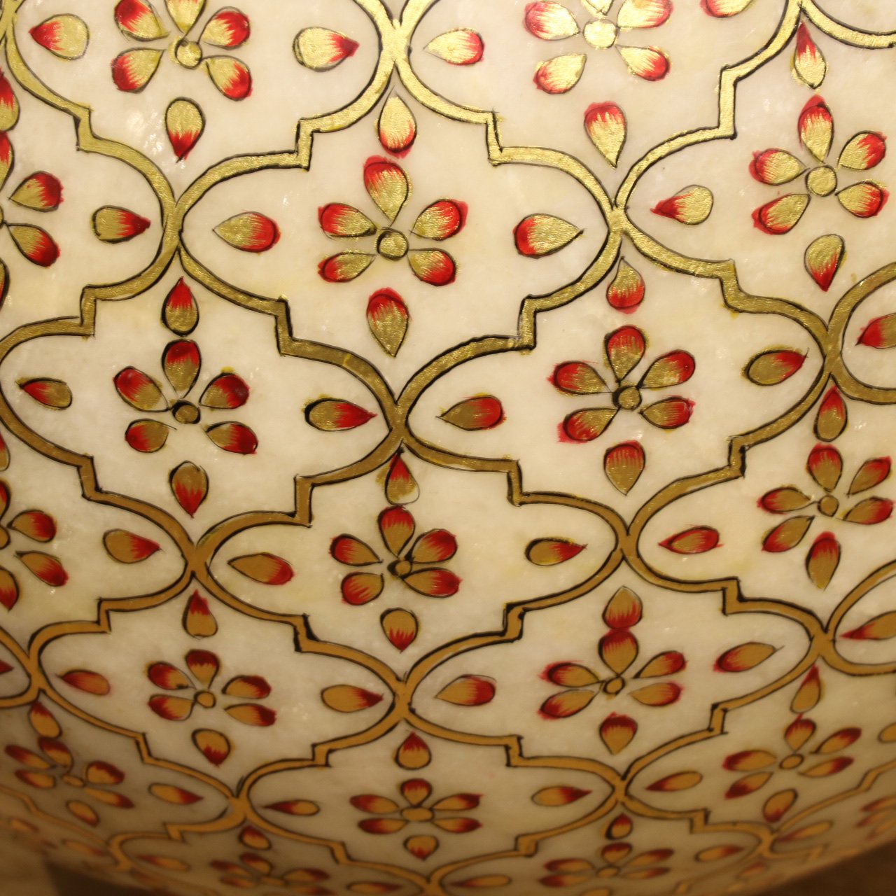Marble Lota - Hand Painted Chandras Work