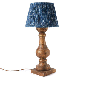 Turned Wood Table Lamp