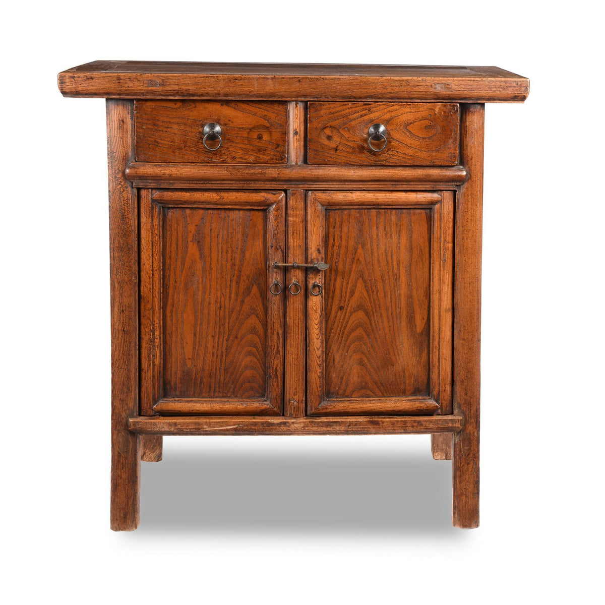 2 Drawer Cabinet From Gansu Province - 19thC