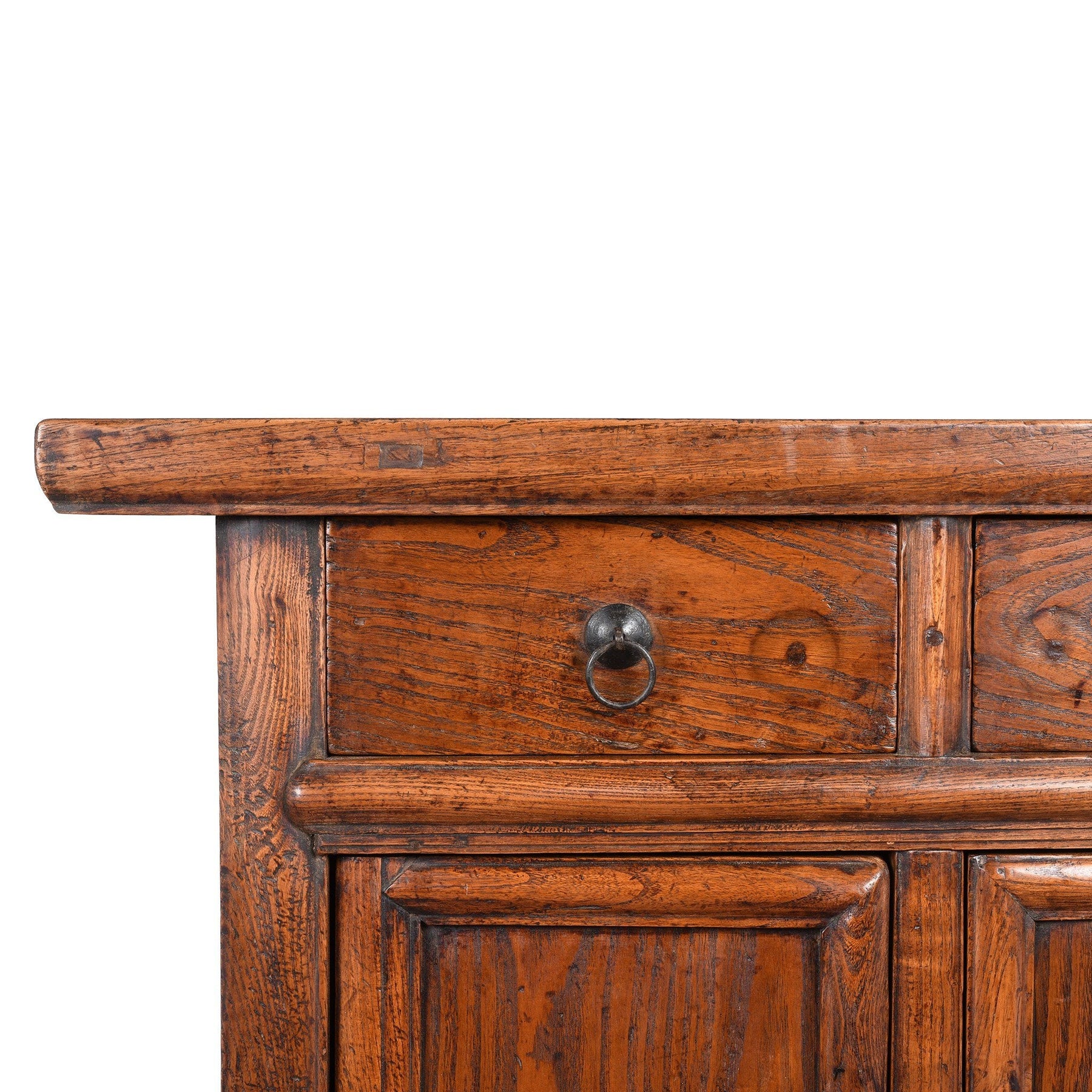 2 Drawer Cabinet From Gansu Province - 19thC