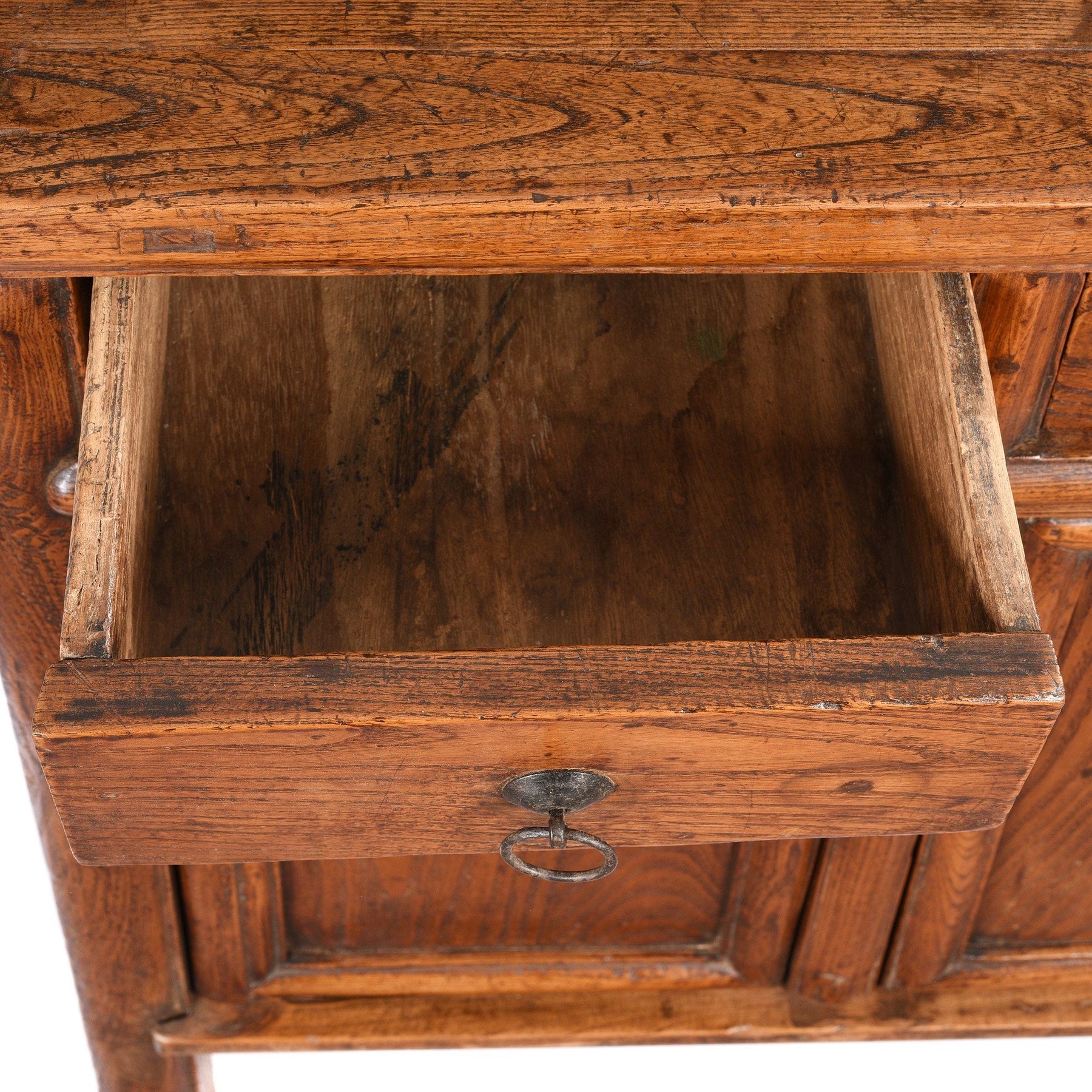 2 Drawer Cabinet From Gansu Province - 19thC