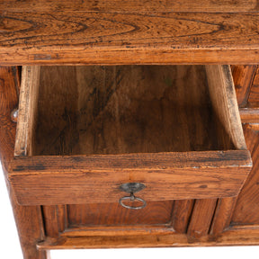 2 Drawer Cabinet From Gansu Province - 19thC