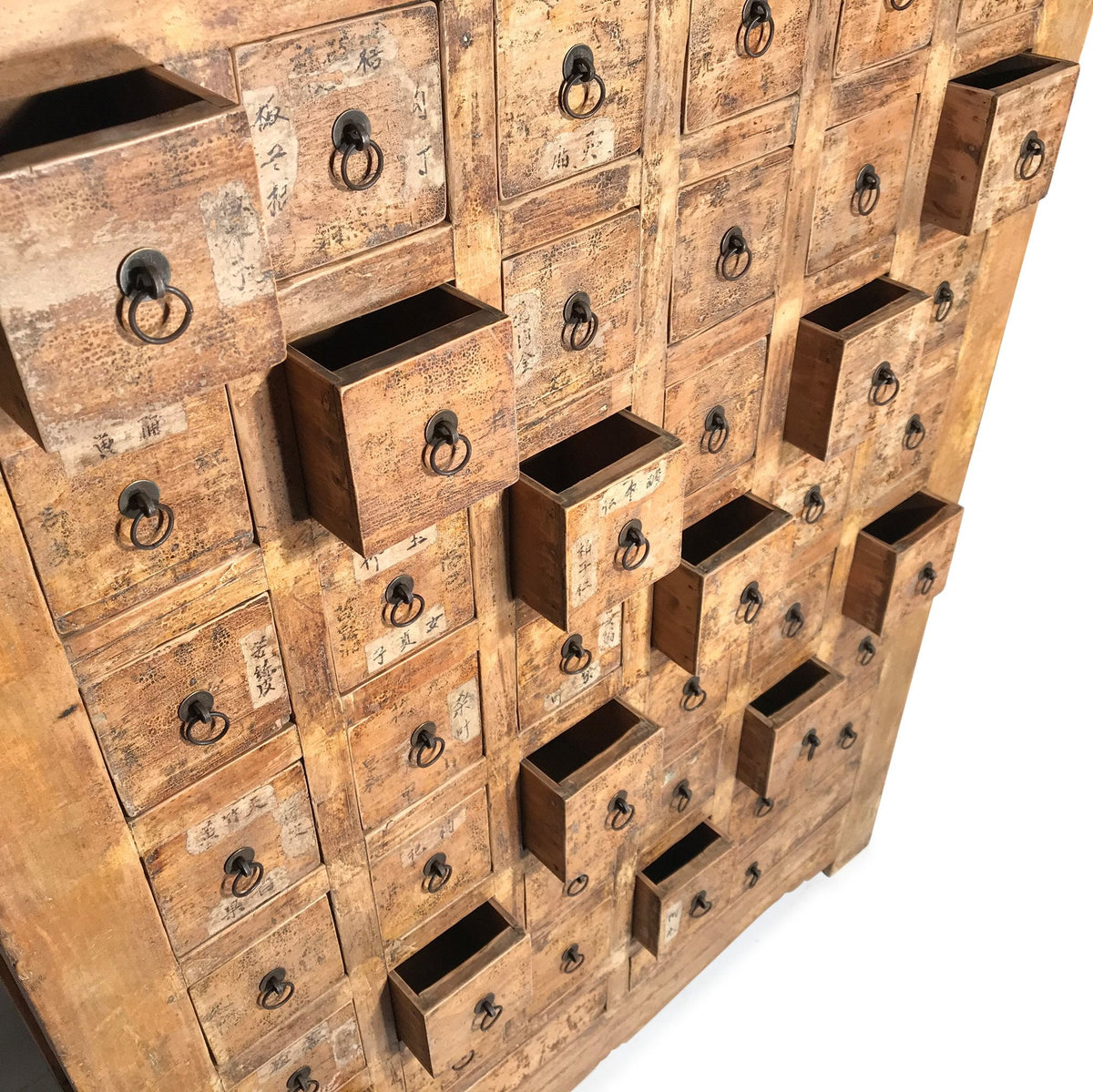 Apothecary Chest From Hebei Province - 19thC