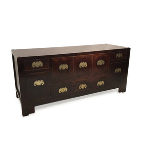 Glazed Tianjin Display Cabinet From China - 19thC