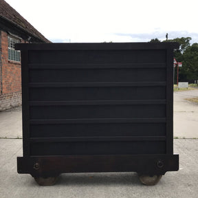 Japanese Kuruma-Dansu Wheeled Chest - Meiji Period