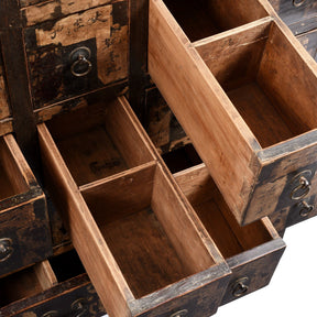 Lacquer Apothecary Chest From Shanxi - 19thC