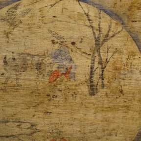 Painted Tibetan Cabinet from 19th century Qinghai