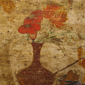 Painted Tibetan Cabinet from 19th century Qinghai