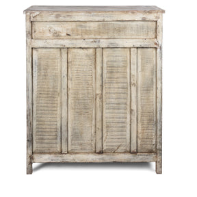 Vintage Painted Indian Kitchen Cabinet From Gujarat - Ca 1920