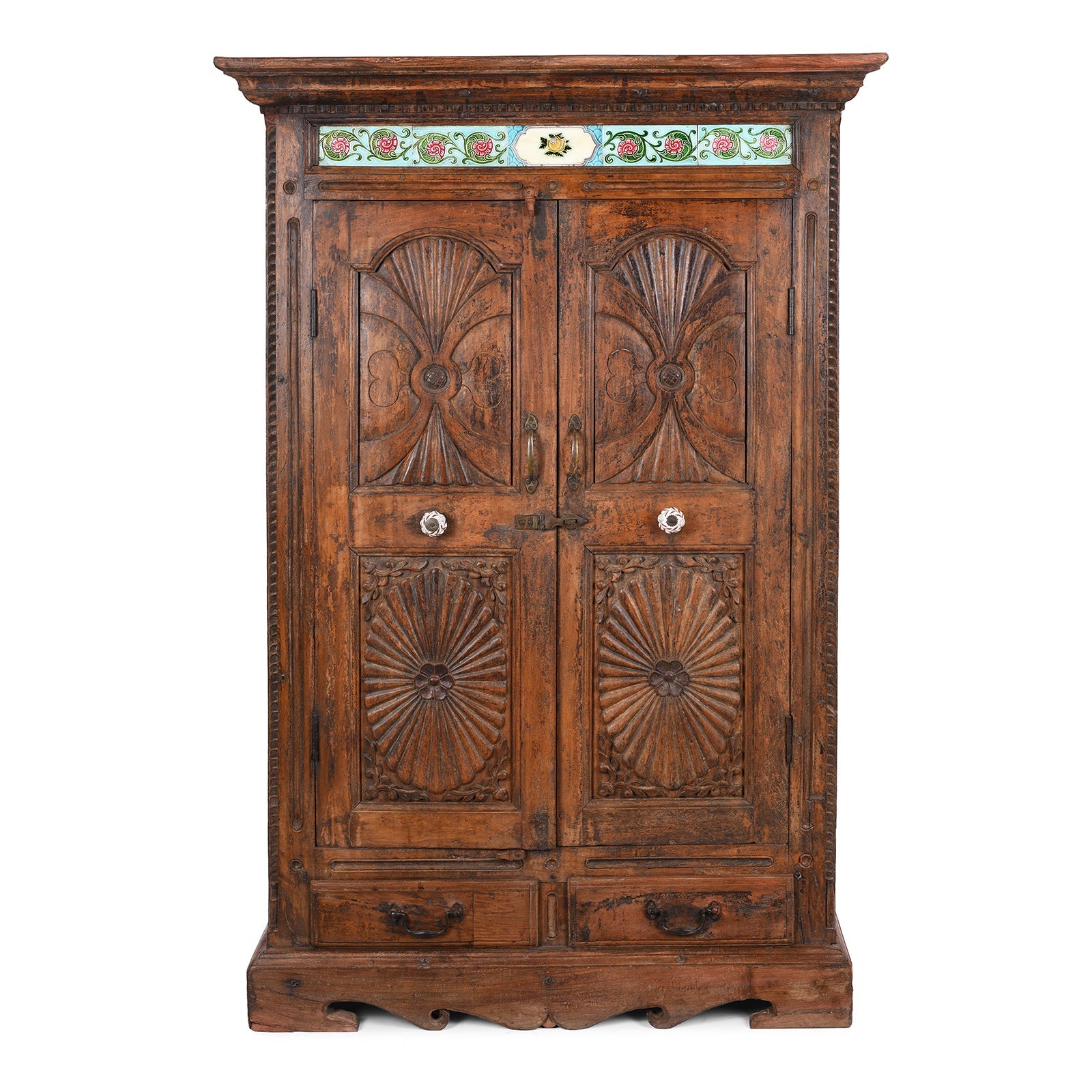 Almirah Cabinet From Gujarat - 19th Century