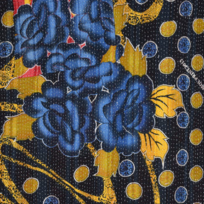 Vintage Bengali Kantha Throw - King Size - Ca 1950