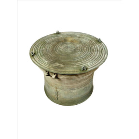 A Sino-Shan Bronze Frog Drum From Laos 75 - 100 Yrs Old