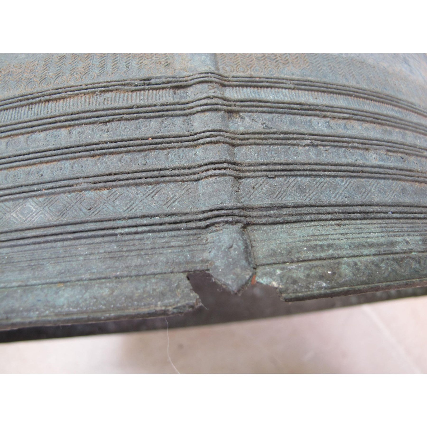 A Sino-Shan Bronze Frog Drum From Laos 75 - 100 Yrs Old