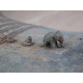 A Sino-Shan Bronze Frog Drum From Laos 75 - 100 Yrs Old