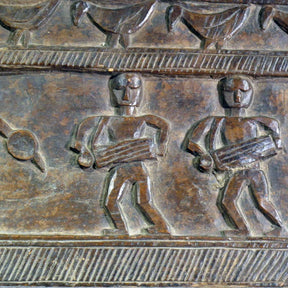 Carved Santal Tribal Panel - 19thC