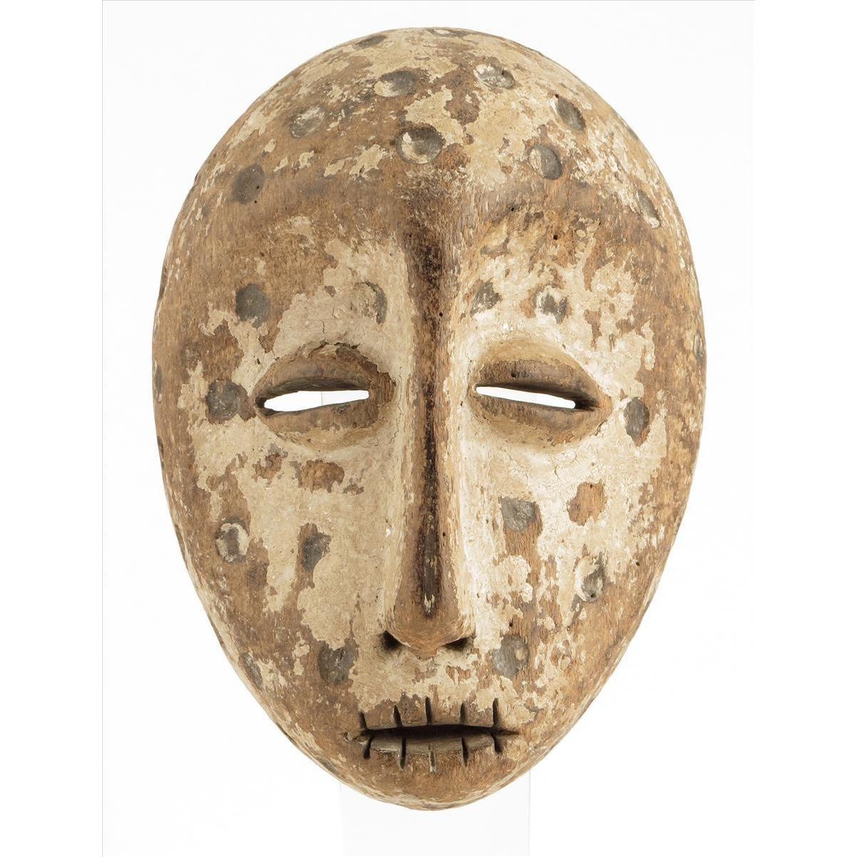 Lega Mask With Dimples And White Pigment