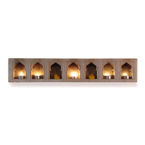 White Marble Lamp Niche - Mughal Style