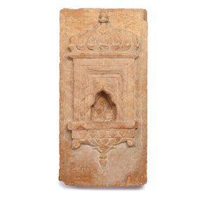 Old Indian Stone Lamp Niche From Jaisalmer- 19thC
