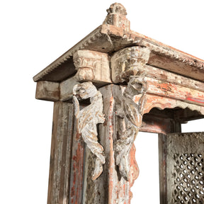 Painted House Temple From Patan, Gujarat - 19thC