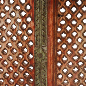 Painted Teak Shrine From Gujarat - 18thC